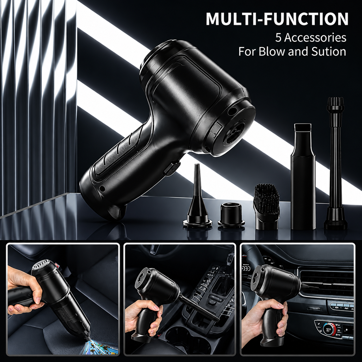 Wireless Powerful Car Vacuum Cleaner